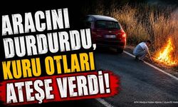 Polatlı'da Kuru Otları Yakan Alkollü Şüpheli Tutuklandı