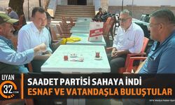 Saadet Partisi Şarkikaraağaç'ta Esnaf Ziyaretinde Bulundu