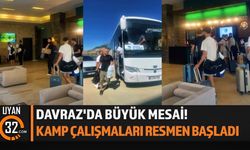 Davraz'da Büyük Mesai! Kamp Çalışmaları Resmen Başladı