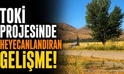 Şarkikaraağaç TOKİ Projesinde İlk Kazma Vuruldu