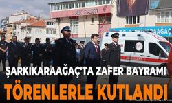 Şarkikaraağaç'ta 30 Ağustos Zafer Bayramı Törenle Kutlandı