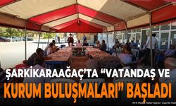 Şarkikaraağaç'ta Bir İlk: Vatandaş ve Kurum Buluşmaları Başladı