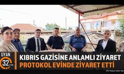 Şarkikaraağaç'ta Kıbrıs Gazisi Haydar Dündar'a Anlamlı Ziyaret