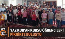 Şarkikaraağaç'ta Kur'an Kursu Öğrencileri İçin Piknik Düzenlendi