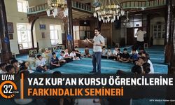 Şarkikaraağaç'ta Kur'an Kursu Öğrencilerine Seminer