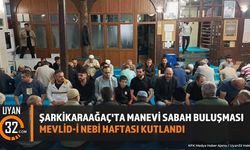 Şarkikaraağaç'ta Mevlid-İ Nebi Haftası Buluşması