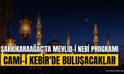 Şarkikaraağaç'ta Mevlid-i Nebi Haftası'na Özel Program