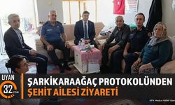 Şarkikaraağaç'ta Şehit Hasan Hüseyin Uslu'nun Ailesine Ziyaret