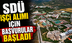 SDÜ İşçi Alımı İçin Başvurular Başladı