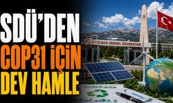SDÜ'den COP31 2026 İçin Dev Adım: 49 Faaliyet Bildirimi Sundu