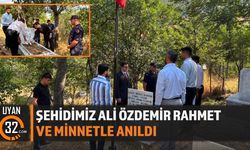 Gelendost’ta Şehit Ali Özdemir Unutulmadı