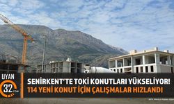 Senirkent TOKİ Konutlarında Çalışmalar Hızla İlerliyor