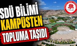 Süleyman Demirel Üniversitesi 9 Ayda 72 Bilim Etkinliğine İmza Attı