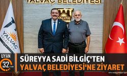 Süreyya Sadi Bilgiç'ten Yalvaç Belediyesi'ne Ziyaret