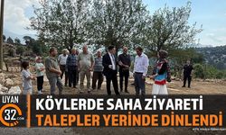 Sütçüler Kaymakamı Hüseyin Saban Köyleri Ziyaret Etti