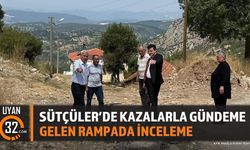 Sütçüler'de Yasırlar Rampası İçin Güvenlik İncelemesi