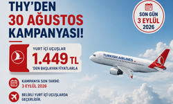 THY’den 30 Ağustos kampanyası! 1.449 TL’lik biletler ne zamana kadar, hangi uçuşlarda geçerli?