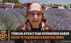 Türkan Ayvacı'dan Sevindiren Haber: Kayıp 75 Yaşındaki Kadın Bulundu
