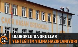 Uluborlu'da Okullar Yeni Eğitim Yılına Hazırlanıyor!