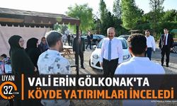 Vali Abdullah Erin Gölkonak Köyünü Ziyaret Etti