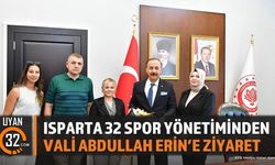 Vali Abdullah Erin'den Isparta 32 Spor'a Başarı Mesajı