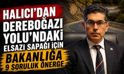 Halıcı'dan Elsazı Sapağı İçin Bakanlığa 9 Soruluk Önerge