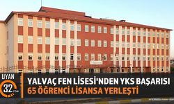 Yalvaç Fen Lisesi'nden YKS Derecesi: 65 Öğrenci Yerleşti