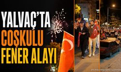 Yalvaç'ta 30 Ağustos Coşkusu: Fener Alayı Yürüyüşü Gerçekleştirildi