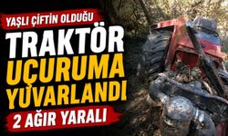 Yalvaç'ta Feci Traktör Kazası: Yaşlı Çift Ağır Yaralandı