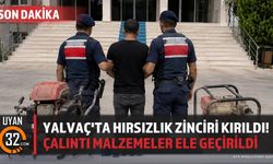 Yalvaç'ta Hırsızlık Zinciri Kırıldı! Çalıntı Malzemeler Ele Geçirildi