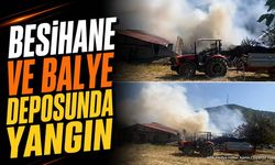 Yalvaç'ta Korkutan Yangın: Besihane ve Depo Alevlere Teslim Oldu