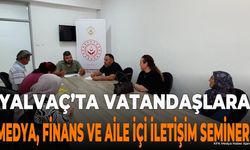 Yalvaç'ta Vatandaşlara Yönelik Bilinçlendirme Semineri Düzenlendi