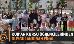 Yalvaç'ta Yaz Kur'an Kursu Öğrencilerinden Gösteri