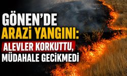 Gönen’de Arazi Yangını: Alevler Korkuttu