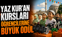 Yaz Kur’an Kursları Öğrencilerine Büyük Ödül