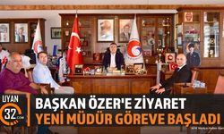 Ziraat Bankası Eğirdir Şube Müdürü Yıldırım'dan Başkan Özer'e Ziyaret