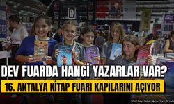 16. Antalya Kitap Fuarı Kapılarını Açıyor: 300 Yazar Geliyor