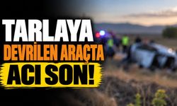 Afyonkarahisar'da Feci Kaza: Otomobil Tarlaya Devrildi