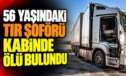 56 Yaşındaki Tır Şoförü Kabinde Ölü Bulundu