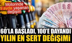 60 TL ile başladı, 100 TL’ye dayandı: Motorinde yılın en sert değişimi
