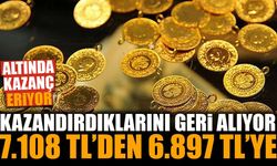 Altın kazandırdıklarını geri alıyor: Zirve ile bugünkü fiyat arasında 210 TL var
