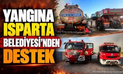 Antalya Aksu Yangınına Isparta'dan Acil Ekip Desteği