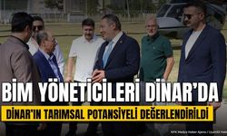 BİM Üst Yönetimi Dinar'da Zirvede Buluştu: İş Birliği Masada