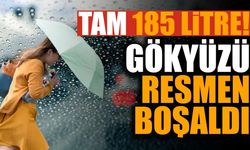 Bir metrekareye 185 litre su düştü: Türkiye'de gökyüzünün boşaldığı gün