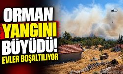 Burdur Bucak'ta Orman Yangını: Evler Tedbiren Tahliye Ediliyor