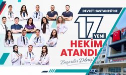 Burdur Devlet Hastanesi'ne 17 Yeni Hekim Atandı: Göreve Başladılar