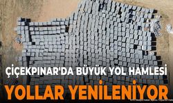 Çiçekpınar'da Yol Yenileme Hamlesi: Kilit Taşları Temin Edildi