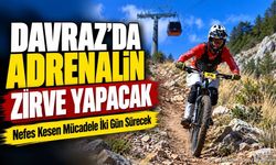 Davraz Kayak Merkezi'nde Bisiklet Yarışları Heyecanı