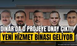Dinar'a yeni kamu yatırımı müjdesi: 1.022 metrekarelik hizmet binası nerede yükselecek?