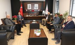 Afyon Heyetinden DSİ 18. Bölge Müdürü Osman Erkan'a Ziyaret